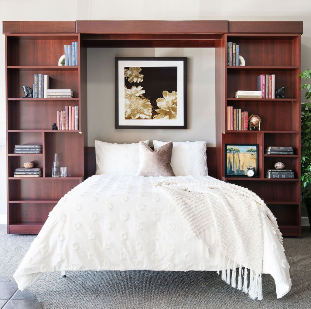 More Space Place is the leader in Murphy bed Austin solutions. We offer wall beds, hideaway beds, panel beds, cabinet beds, pull down beds from wall, and folding wall beds. Explore Murphy beds near me at our Austin showroom location on Anderson Lane.